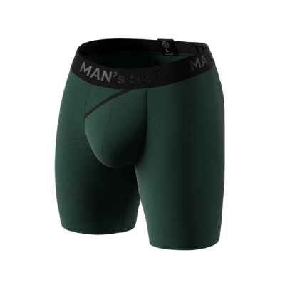 Труси чоловічі анатомічні Man's Set Anatomic Long 2.0 Black Series. Темно-зелений