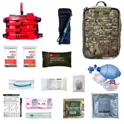 Медичний рюкзак (наплічник меддопомоги) Фарм Хелпер №963. Мультикам