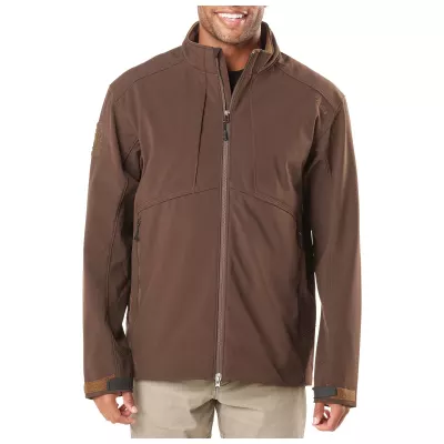Куртка тактична для штормової погоди "5.11 SIERRA SOFTSHELL" Burnt