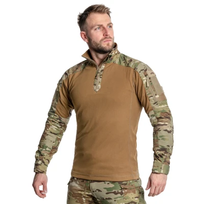 Сорочка тактична Helikon-Tex® MBDU Combat Shirt. NyCo Ripstop, TopCool. Мультикам\койот