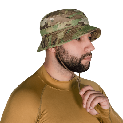 Панама тактическая Boonie 2.0 Twill Camotec. Хлопок и полиэстер. Мультикам