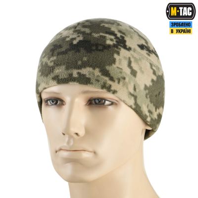 Шапка M-Tac Watch Cap Elite фліс Slimtex Піксель (ММ-14), mM14
