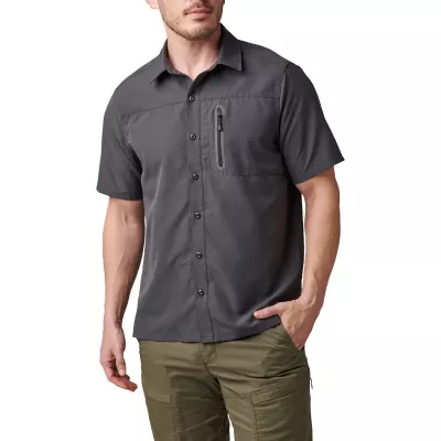 Сорочка тактична "5.11 Tactical® Marksman Utility Short Sleeve Shirt" Volcanic