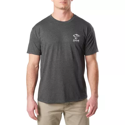 Футболка з малюнком "5.11 Patriot Tee" CHARCOAL HEATHER