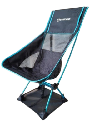 Кресло кемпинговое Base Camp Compact L, 56х65х85см, Black/Blue