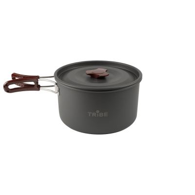 Казанок Tribe Pot 1,9 л алюмінієвий, Сірий