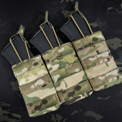 Тройной подсумок для магазинов АК-3 Gen.2. А.Т.А.А.К.А. Cordura 500D. Мультикам Тройной подсумок для магазинов АК-3 Gen.2. А.Т.А.А.К.А. Cordura 500D. Мультикам