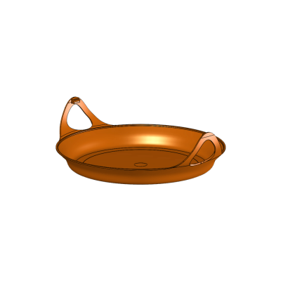 Захист для сковороди Frypan на радіатор Jetboil Bottom Cover Orange