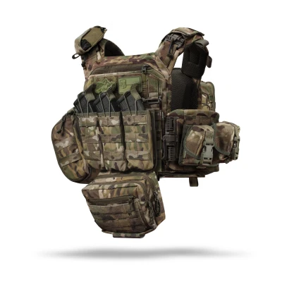 Комплект снаряжения Commando Elite Tactical Assault Kit. Под 27х35.5 см бронеплиты. Мультикам