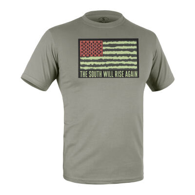 Футболка с рисунком "Херсон" Foliage Green