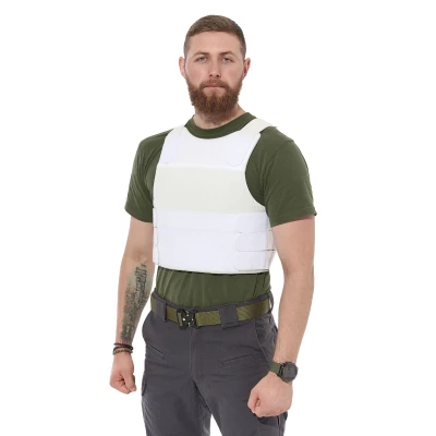 Бронежилет скрытого ношения 1-го класса Rarog Slick. Белый