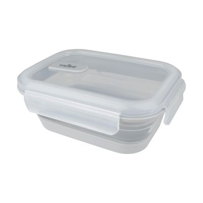 Контейнер Tribe Collapsible Container 800 мл силіконовий, Сірий
