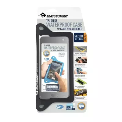 Гермочохол для телефону Sea to Summit TPU Guide W/P Case for Smartphones XL – Чорний