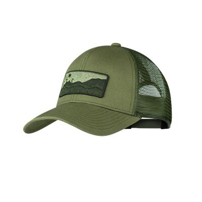 Кепка Buff Explore Trucker Cap, Wate Forest