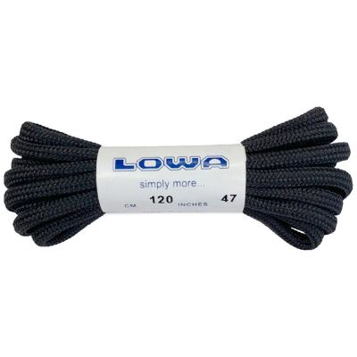 Шнурки LOWA ATC Lo 120 cm, чорний