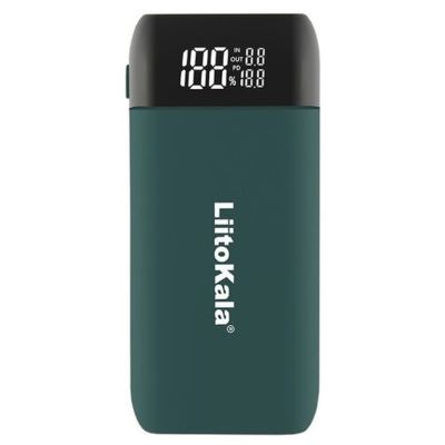 LiitoKala Lii-MP2 2-kanałowa ładowarka power bank do akumulatorów, kolor zielony