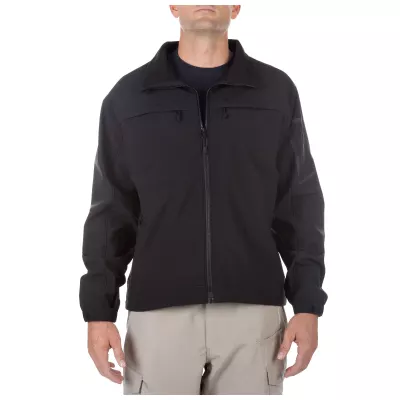 Куртка тактична для штормової погоди "5.11 Tactical Chameleon Softshell Jacket" Black