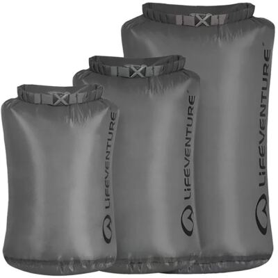 Комплект чохлів Lifeventure Ultralight Dry Bag Set, Сірий
