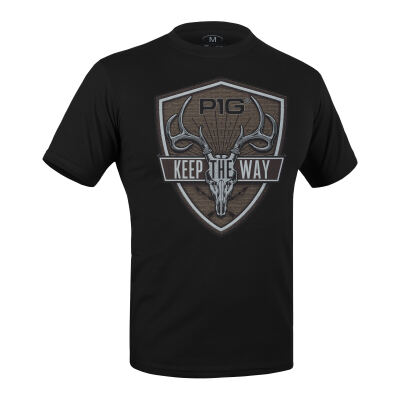 Футболка з малюнком "Deer Hunter" Combat Black