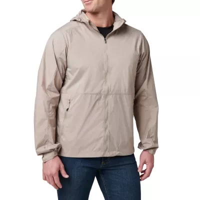 Куртка тактична демісезонна "5.11 Tactical Packable Windbreaker Jacket" Badlands Tan