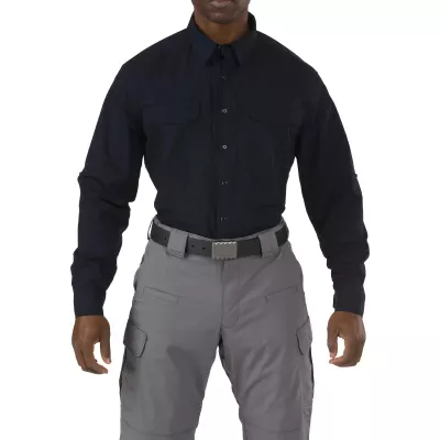Сорочка тактична "5.11 STRYKE ™ LONG SLEEVE SHIRT" Dark Navy