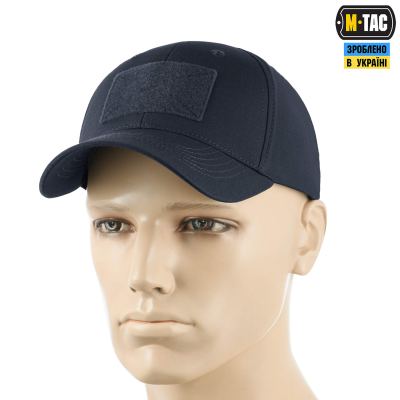 Бейсболка M-Tac Elite Flex ріп-стоп Dark Темно, dark Navy Blue