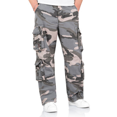 Брюки Surplus® "Airborne Vintage Trouser" Washed night camo