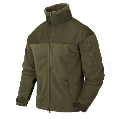 Флисовая куртка Helikon-Tex Classic Army. Цвет Olive Green / Зеленая олива. Размер M