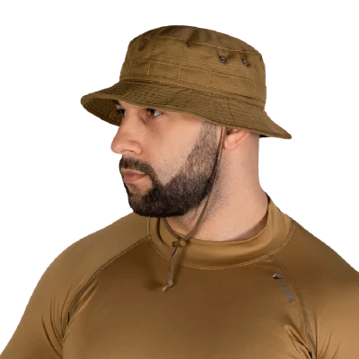 Панама тактическая Boonie 2.0 Twill Camotec. Хлопок и полиэстер. Койот Панама тактическая Boonie 2.0 Twill Camotec. Хлопок и полиэстер. Койот