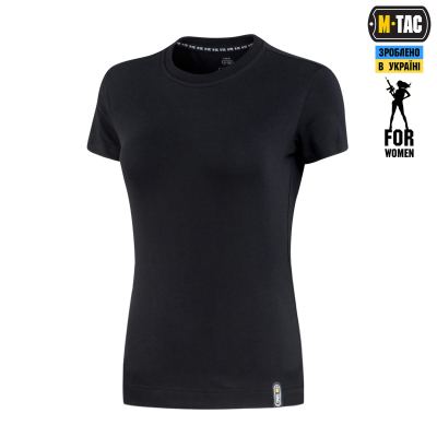Футболка жіноча M-Tac 93/7 Summer Lady Чорна, black, чорний