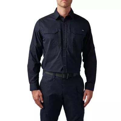 Сорочка тактична "5.11 Tactical® ABR™ Pro Long Sleeve Shirt" Dark Navy
