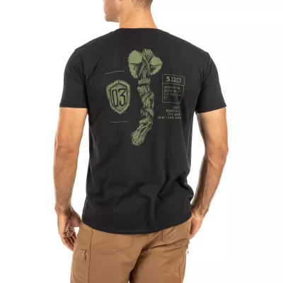 Футболка з малюнком "5.11 Tactical Chip Axe" Black