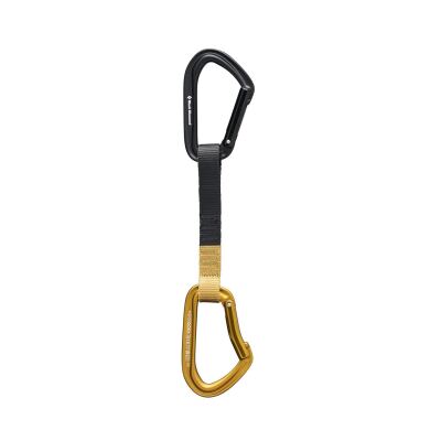 Відтяжка з карабінами Black Diamond HotForge Quickdraw 16 cm, Amber