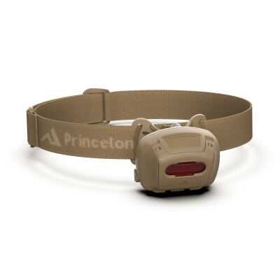 Ліхтар налобний Princeton Tec® "Quad Tactical MPLS Tactical Headlamp" Tan