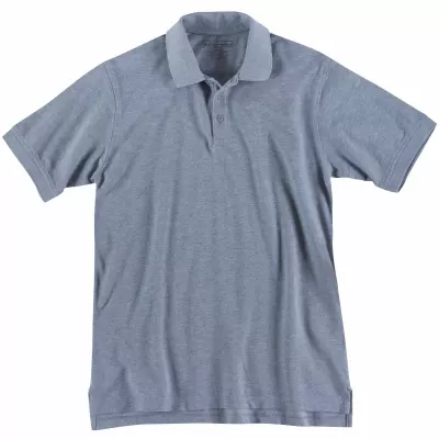 Футболка Поло тактична з коротким рукавом "5.11 Tactical Professional Polo - Short Sleeve" Heather Grey