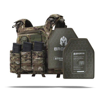 Бронежилет увеличенный 5 класса (PRO) XL. Вес 8.2 кг. Керамические плиты 3.38 кг. Мультикам