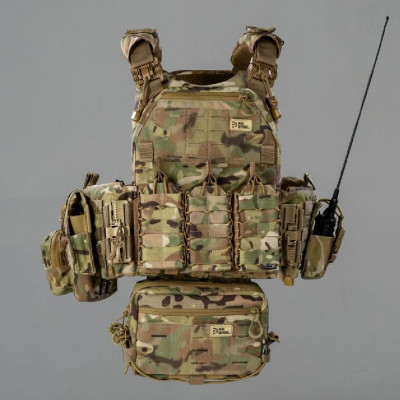 Комплект плитоноска Real Defence Skillet Max GEN 4. Мультикам