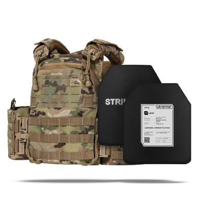 Бронежилет 6-го класса Real Defence Skillet Max Gen 4. Вес 6.36 кг. Керамические плиты 2.8 кг. Мультикам