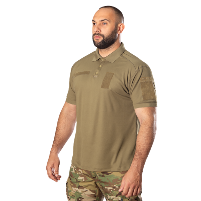 Поло Army ID 2.0 CoolPass Pique LT Tan