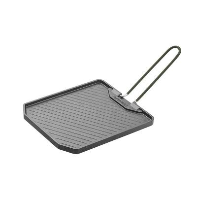 Patelnia grillowa ze składanym uchwytem Naturehike CNK2300CJ016, aluminium