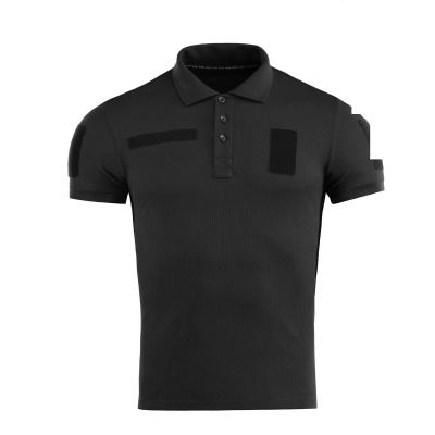 M-Tac поло тактическое 65/35 Black, чорний