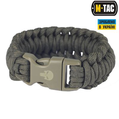 Браслет паракорд M-Tac Каратель 2 Олива