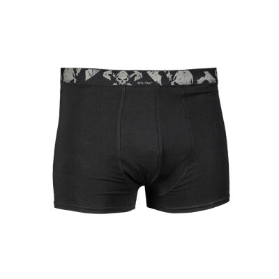 Трусы Sturm Mil-Tec "Boxer Shorts Skull" (2 шт в комплекте) Black