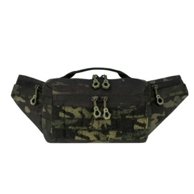 Сумка поясна UTactic Force Waist Bag. Чорний мультикам