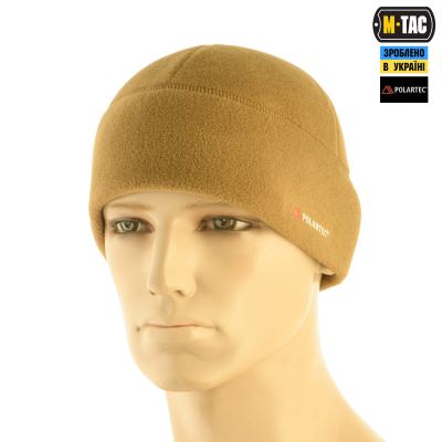 Шапка M-Tac Watch Cap фліс Polartec Койот