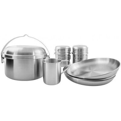 Набір посуду Tatonka Picnic Set III, Silver
