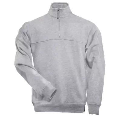 Реглан тактичний "5.11 1/4 Zip Job Shirt" Heather Grey