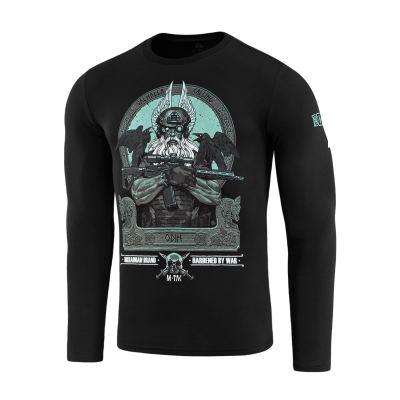 Футболка з довгим рукавом M-Tac Odin Mystery Чорна, black, чорний