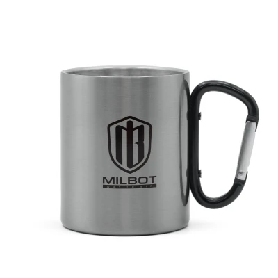 Туристична чашка для походів Milbot Logo, Macc-02, 300 мл