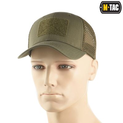 Бейсболка M-Tac Flex рип-стоп с сеткой Тёмный Олива